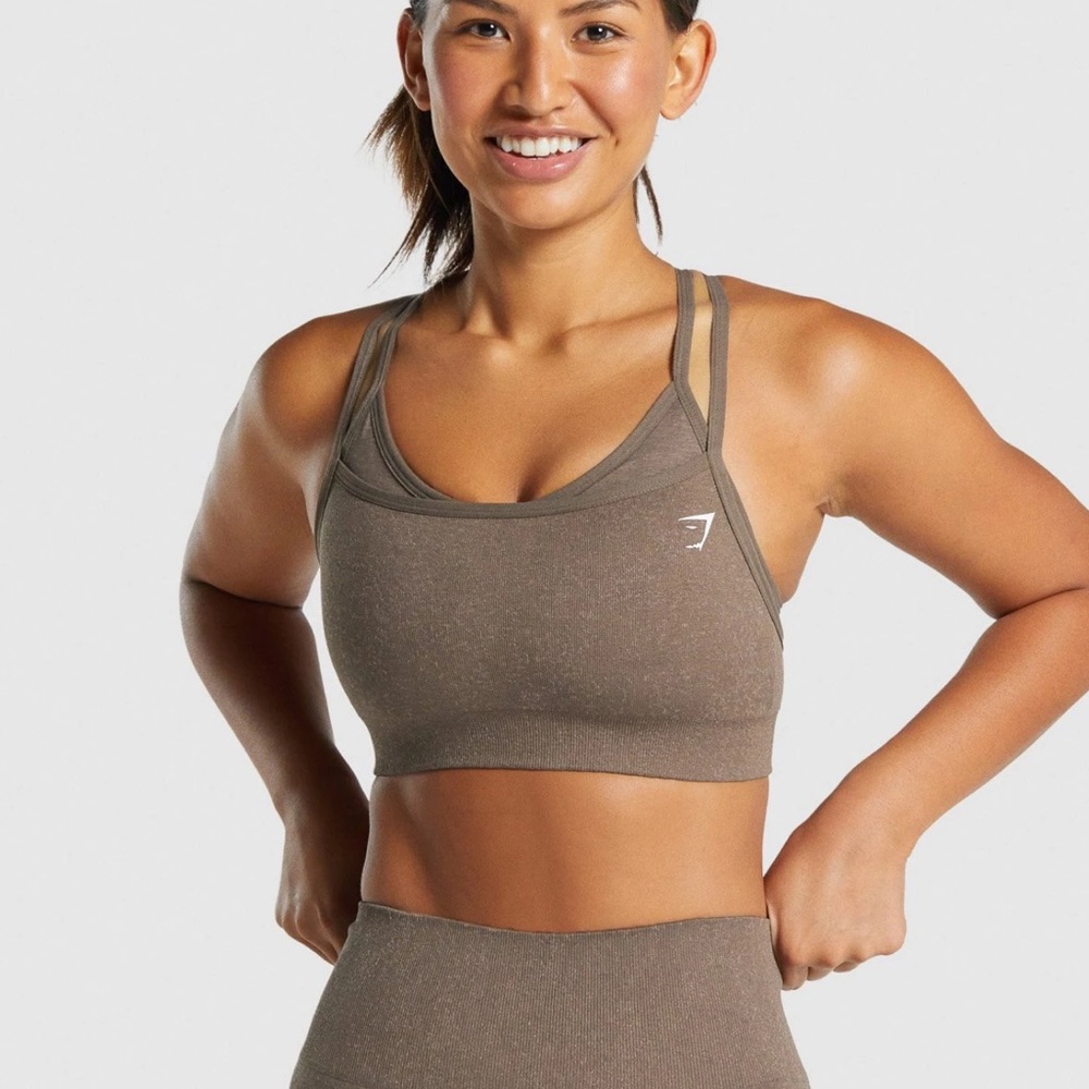 Gymshark ADAPT FLECK SEAMLESS SPORTS BRA